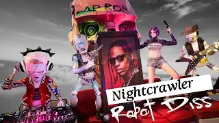 Nightcrawler But It&rsquo;s a Robot Diss 🔥 | Robots vs Humans (Travis Scott Type Vibe) | Animated Rap