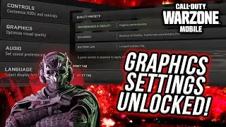 Graphics Settings Unlocked in Warzone Mobile! New Update! Season 5 Reloaded 