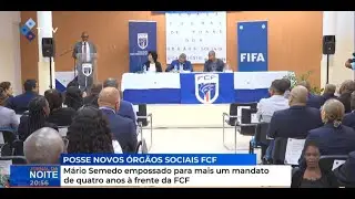 Mário Semedo empossado para mais um mandato de quatro anos à frente da FCF