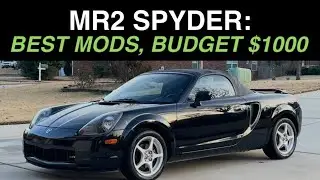 Бюджет 1000 долларов, лучшие модификации для MR2 Spyder