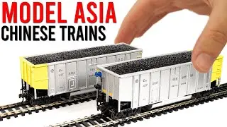 Are Chinese Model Trains Good? | ModelAsia Coal Wagons | Unboxing & Review