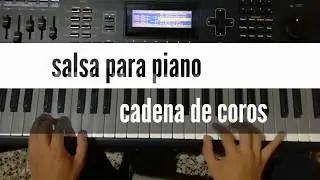 Cadena de coros, adornos de salsa