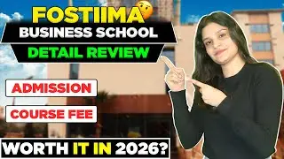 FOSTIIMA Business School Honest Review | Admission, Scholarship & Placements🎯 | Internship & Package
