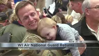 Wisconsin Air National Guard Returns Home