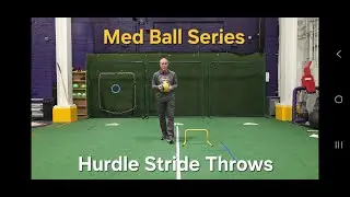 Med Ball Series - Stride Hurdle Throws