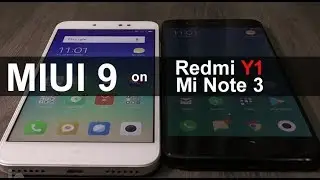MIUI 9 features, tested on Redmi Y1 and Mi Note 3 (Object / Line Erase demo)