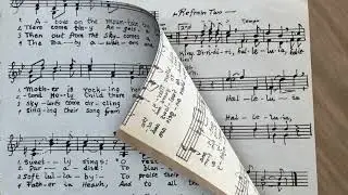 Above on the Mountain (Austrian Christmas carol) arranged by Bruce A. Larsen