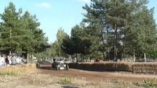 Massen Dirt Track 2010-  Model A Sport Coupe vs. 58 Buick
