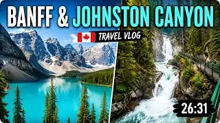 Epic Banff Road Trip & Johnston Canyon Hike | Hidden Gems in the Canadian Rockies!