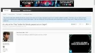 Good Job EA. (SimCity NOT opening)