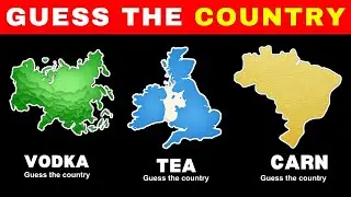 Guess the Country from Its Map Outline? 🌍 | Geography Quiz