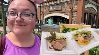 Bramblewood Bites and Flavors From Fire Booths - Epcot Food and Wine 2025