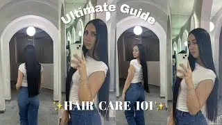 My hair care guide to long healthy shiny hair ✨