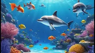 El Delf&iacute;n Juguet&oacute;n Dibuj&oacute; un C&iacute;rculo 🐬 | Rimas Infantiles y Canciones para Ni&ntilde;os