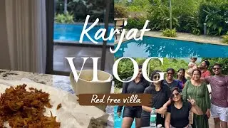 Mini Staycation Karjat - Red Tree villa #staycation #rain #karjatvilla #family #firstvlog