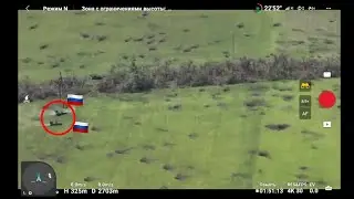 Russian BMPs Race Into Minefield in Ukraine, Get Destroyed