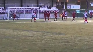 Tooting & Mitcham Wanderers goal v Whyteleafe U21's (friendly) at Church Road, 12/8/15.
