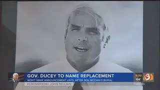 Filling McCain's vacant senate seat is up to the Governor