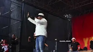 Mthandeni SK , Greating Fans during EFF Rally