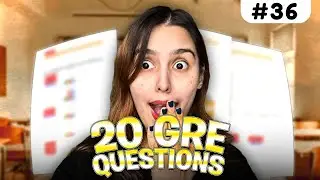 GRE Practice Test #36 - Free GRE Practice Covering Quant, Text Completion, Sentence Equivalence