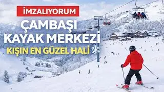 ORDU &Ccedil;ambaşı Kayak Merkezi&rsquo;nde Kışın En G&uuml;zel Hali