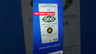 DISITAL e-Rupee RBI LUNCH# SBI KA  e- Rupee application registion wallet recharge and trasfer proces