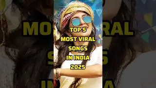 Top 5 Most Viral Songs in India 2025 #shorts #hindi #viralongs #bollywood #newsong #viralhindisong