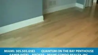 Quantum on the Bay Miami Penthouse Condo for Sale and Rent