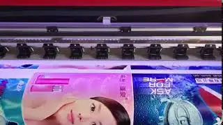 Vinyl sign flex banner poster retail display vehicle wraps  eco solvent printer