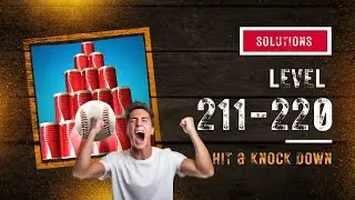 Hit & knock down, level 211-220