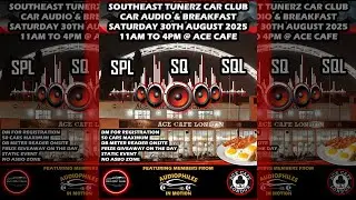 ACE CAFE CAR AUDIO AND BREAKFAST MEET AUG 2025
