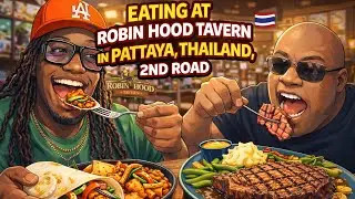  Top-Tier Food in Pattaya 🇹🇭 | Robin Hood Review (Worth the Price?)#foodie #travel #thailand #fypシ 