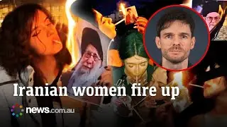 Brave act of defiance in Iran goes viral