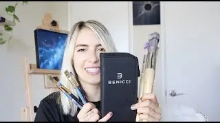 MY ACRYLIC BRUSHES & HOW I USE THEM 