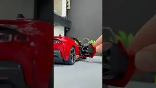 Unboxing Ferrari SF90 1:18 Scale Diecast Model Car  #car #automobile #diecast
