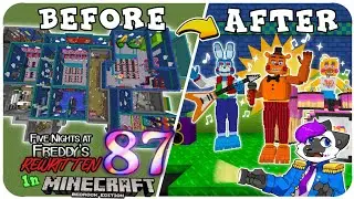 FNAF REWRITTEN 87 IN MINECRAFT || FULL SHOWCASE [MAP TOUR]
