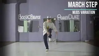3. March Step hip hop dance