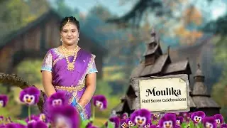 Chikkireddy Bala Sri Moulika Halfsaree Celebrations | Moulika | Chikkireddy |