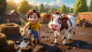 The Great Cow Escape|Daisy's Daring Escape|three friends and cow
