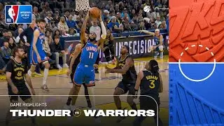 NBA | Thunder vs. Warriors Game Highlights | Amazon Prime