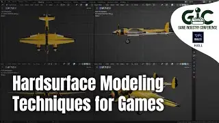 Hardsurface Modeling Techniques for Games - Pedro Augusto || Ten Square Games ||
