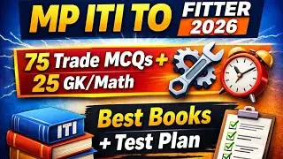 MP ITI TRAINING OFFICER VACANCY 2026 || MP ITI TO Bharti 2026 || MP ITI  TO  FITTER TRADE Classes ||