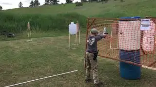 Jase shooting Stage-1 June 2017 USPSA Match @ Mica
