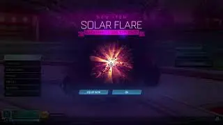 Black Market Solar Flare Goal Explosion