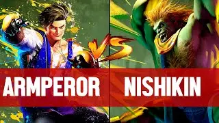 【SF6】ARMPEROR(LUKE) vs NISHIKIN(BLANKA) ▰ Street Fighter 6 | High Level Gameplay