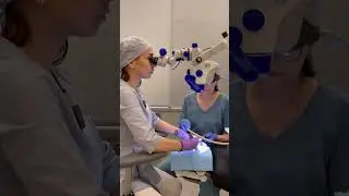 🦷 Лечение зуба под микроскопом