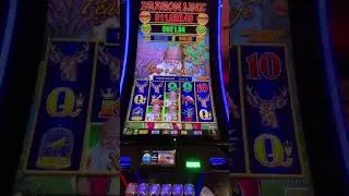 Started on low denom .50 on .01 cent. #dragonlinks #slots #casino #yaamava