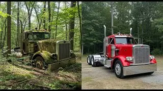 Lost for 85 Years in the Woods  A Forgotten Peterbilt Truck Discovered!) CAR IDENTITY  never change