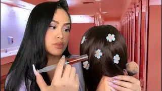 ASMR Toxic Friend Plays With Your Hair (+ 🤤TINGLE Injections, Neck + Scalp Scratch, Makeup rp) gum