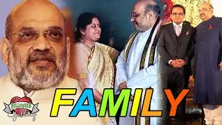 Amit Shah Family With Parents, Wife & Son | Bollywood Gallery